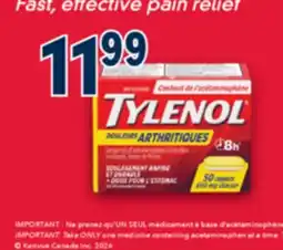 Familiprix TYLENOL Arthritis pain offer