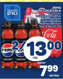 Marché Bonichoix PEPSI OR COCA-COLA offer