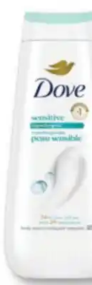 Familiprix Dove hypoallergenic body wash sensitive skin offer