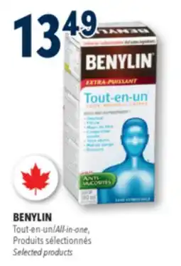 Familiprix Benylin All-in-one extra strength syrup offer