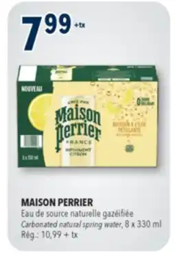 Familiprix MAISON PERRIER Carbonated natural spring water offer