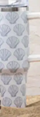 Familiprix Stylé Insulated Tumbler - Seashell (1.18 L / 40 oz) offer