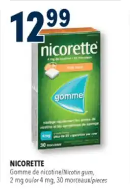Familiprix NICORETTE Nicotin gum offer