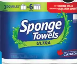 Familiprix SPONGE TOWELS Ultra or Ultra Pro, Paper towels offer