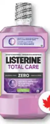 Familiprix LISTERINE, PLAYTEX or CAREFREE, Selected products offer