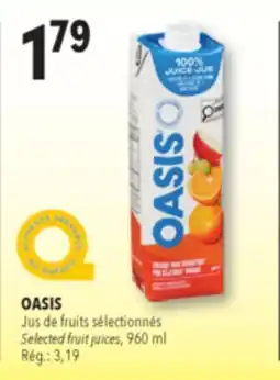 Familiprix Oasis Classic 100% juice Orange Pure Breakfast offer