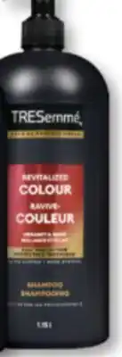 Familiprix TRESemmé Color Revitalize shampoo offer