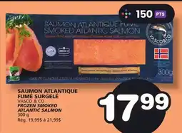 Marches Tradition VASCO & CO FROZEN SMOKED ATLANTIC SALMON offer