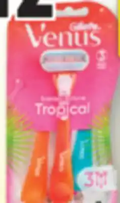 Familiprix Gillette Venus Tropical disposable razors 3un offer