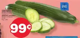 Marches Tradition SEEDLESS CUCUMBER offer