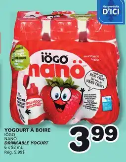 Marches Tradition IÖGO NANÖ DRINKABLE YOGURT offer
