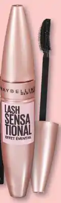 Familiprix Maybelline New York Lash Sensational Full Fan Effect volumizing mascara #253 Blackest Black offer