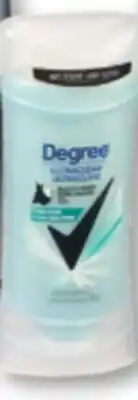 Familiprix Degree Motionsense value size ultraclear pure rain anti-perspirant offer