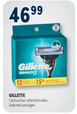 Familiprix Gillette Mach-3 cartouches 12un / Gillette Mach-3 cartridges 12un offer