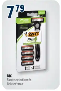 Familiprix Bic Flex4 Hybrid cartouches 4+1 / Bic Flex4 Hybrid 4+1 cartridges offer