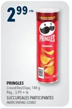 Familiprix Pringles Original potato chips offer