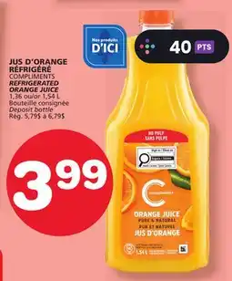 Marches Tradition COMPLIMENTS REFRIGERATED ORANGE JUICE offer