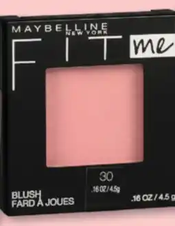 Familiprix Maybelline New York Fit Me blush #30 Soft Pink4 offer