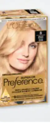 Familiprix L'Oréal Paris Superior Preference permanent hair dye #8 Californie Medium Blonde offer