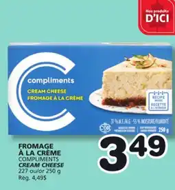 Marches Tradition COMPLIMENTS CREAM CHEESE offer