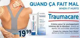 Familiprix Homeocan Traumacare homeopathic preparation for relief of muscle & joint pain offer