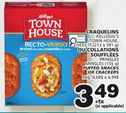 Marches Tradition KELLOGG'S TOWN HOUSE CHEEZ-IT PUFFED SNACKS offer