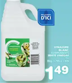 Marches Tradition COMPLIMENTS WHITE VINEGAR offer