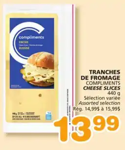 Marches Tradition COMPLIMENTS CHEESE SLICES offer