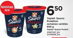 Provigo YOPLAIT SOURCE PROTÉINES , 650 G | YOPLAIT SOURCE PROTEIN offer