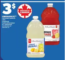 Provigo LIMONADE PC, 1,89 L | PC LEMONADE offer