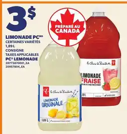 Provigo LIMONADE PC | PC LEMONADE offer