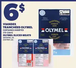 Provigo VIANDES TRANCHÉES OLYMEL | OLYMEL SLICED MEATS offer