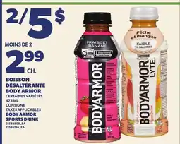 Provigo BOISSON DÉSALTÉRANTE BODY ARMOR, 473 ML | BODY ARMOR SPORTS DRINK offer