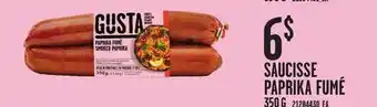 Provigo SAUCISSE PAPRIKA FUMÉ offer