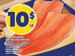 Provigo FILETS DE TRUITE ARC-EN-CIEL FRAÎCHE | FRESH RAINBOW TROUT FILLETS offer