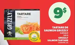 Provigo TARTARE DE SAUMON GRIZZLY, 140 G | GRIZZLY SALMON TARTARE offer