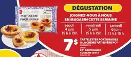 Provigo TARTELETTES PORTUGAISES À LA CRÈME PÂTISSIÈRE PC, 360 G | PC PORTUGUESE CUSTARD TARTS offer