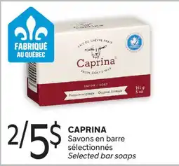 Brunet CAPRINA Savons en barre sélectionnés offer