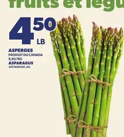 Provigo ASPERGES | ASPARAGUS offer