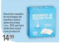 Brunet Douches nasales et recharges de solution saline sélectionnées offer
