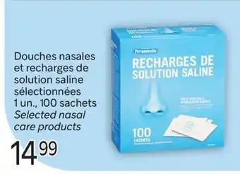 Brunet Douches nasales et recharges de solution saline sélectionnées offer