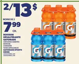 Provigo BOISSON DÉSALTÉRANTE GATORADE, 6X591 ML | GATORADE SPORTS DRINK offer