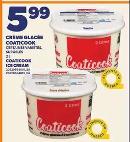 Provigo CRÈME GLACÉE COATICOOK, 2 L | COATICOOK ICE CREAM offer