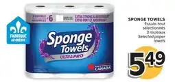 Brunet SPONGE TOWELS Essuie-tout sélectionnés offer