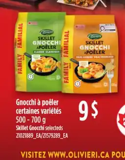 Provigo GNOCCHI À POÊLER OLIVIERI, 500 - 700 G | OLIVIERI SKILLET GNOCCHI offer
