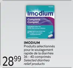 Brunet IMODIUM Produits sélectionnés pour le soulagement rapide de la diarrhée offer
