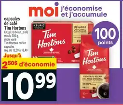 Super C capsules de café Tim Hortons K-Cup 10-14 un., café moulu 300 g | TimHortons coffee capsules offer