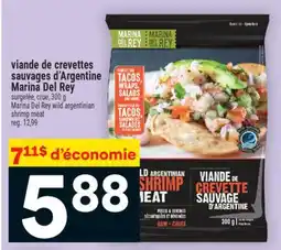 Super C viande de crevettes sauvages d'Argentine Marina Del Rey | MarinaDelRey wild argentinian shrimp meat offer