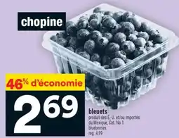 Super C bleuets | blueberries offer