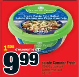 Super C salade SummerFresh | Summer Fresh salad offer